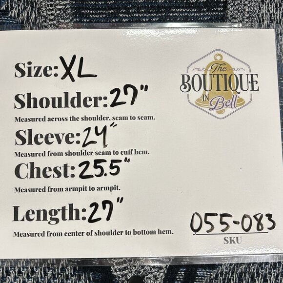 Vintage Sweater Graphix Blue Gray Geometric Cardigan Retro Mens XL Grandpacore - Picture 10 of 16